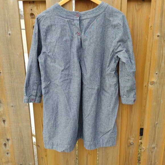 Roots Denim Tunic Dress Shirt XL - Picture 7 of 7